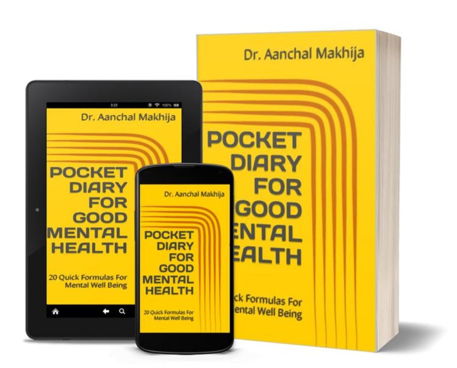 Pocket Diary for Good Mental Health by Dr. Aanchal Makhija